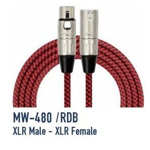 KIRLIN CABLLE MW-480/3M (XLR MALE - XLR FEMAIL)