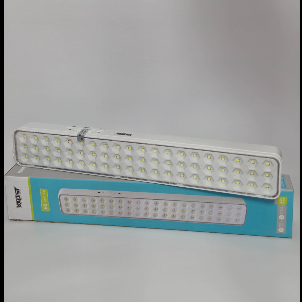 چراغ اضطراری شارژی 60 لامپ SMD کاربیست