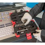 جعبه بکس ویگور مدل V3734N درایو 1/4 اینچ مجموعه 23 عددی