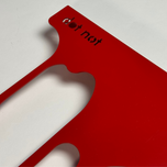 آویز لباس متوسط قرمز drop iron