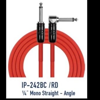 KIRLIN CABLE IP-242/3M (1/4 MONO STRAGHT-ANGLE)