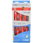 پیچ گوشتی عایق برق یونیور مدل 603CS6VDE بسته 6 عددی