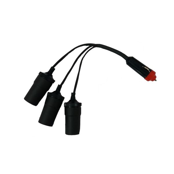 تبدیل 1 به 3 مادگی فندکی خودرو مدل M-131 (فروش عمده و تکی)