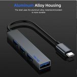هاب 4 پورت USB-C مدل T809A