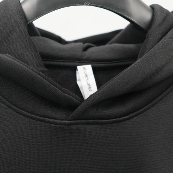 هودی وارداتی مشکی بیسیک طرح Studio In