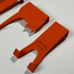 آویز پشت دری gorband نارنجی 5 تایی