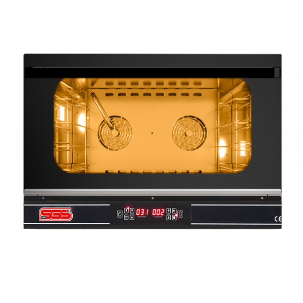 فر کانوکشن صنعتی 4 سینی SGS مدل KF4 | فر حرفه‌ای قنادی و بیکری