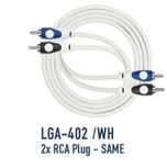 KIRLIN CABLE LGA-402/3M (2*RCA PLUG-SAME)
