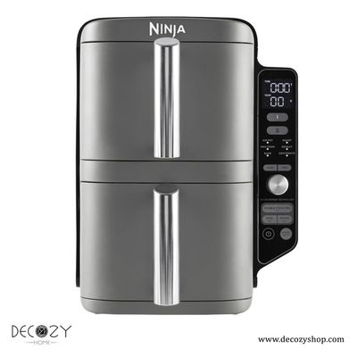 سرخ کن بدون روغن دوقلو نینجا SL400UK ظرفیت 9.5 لیتر استیل