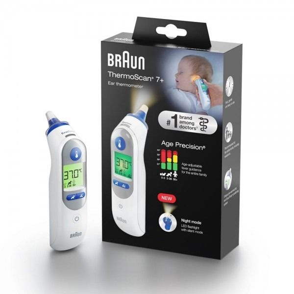 تب سنج ترمواسکن 7 براون Braun فناوری Age Precision