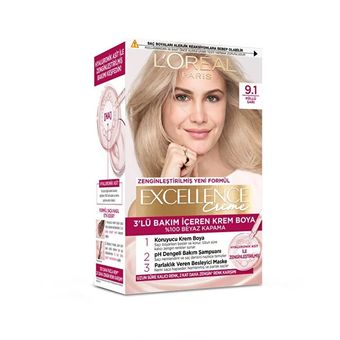 رنگ مو لورال Lorealشماره9.1