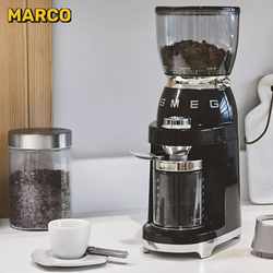 آسیاب قهوه اسمگ مدل SMEG CGF01BLUK ضمانت اصالت کالا و ارسال فوری و رایگان / گارانتی 18 ماهه مارکو تجارت