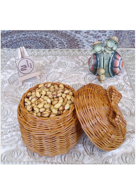 باکس پاپیوندار متوسط حصیری استودیو راح