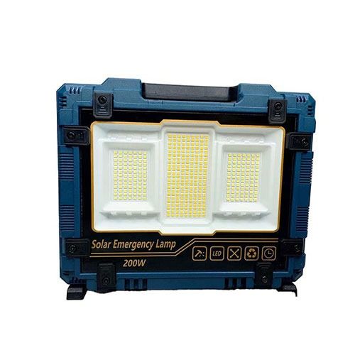 پروژکتور شارژی خورشیدی 200 وات مدل W8121-1