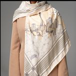 روسری برج میلاد و گنبد روشن