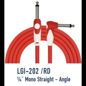 KIRLIN CABLE LGI-202/3M (1/4 MONO STRAGHT-ANGLE)