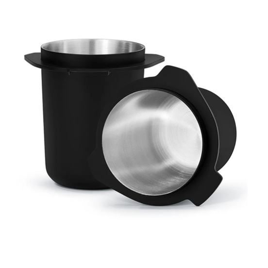 کاپ دوزینگ 60 گرمی نورمکور Normcore | فنجان دوزینگ استیل 58 میلی‌متری اسپرسو