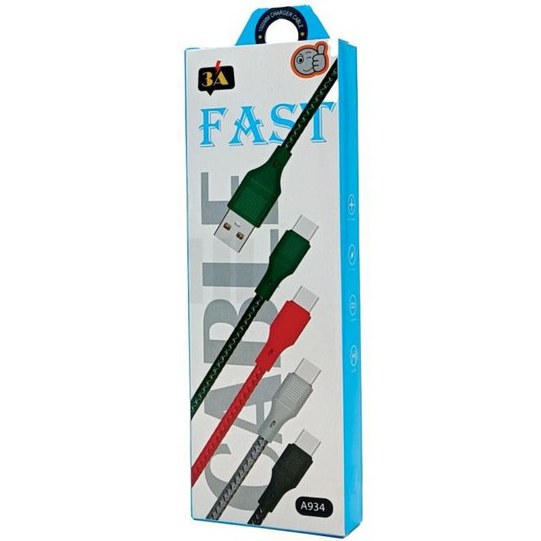 کابل شارژ کنفی تایپ سی Type-C A934