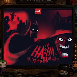 پوستر بتمن  و جوکر batman and joker