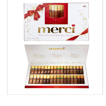 شکلات کادویی مرسی 400 گرم - Merci Finest Selection