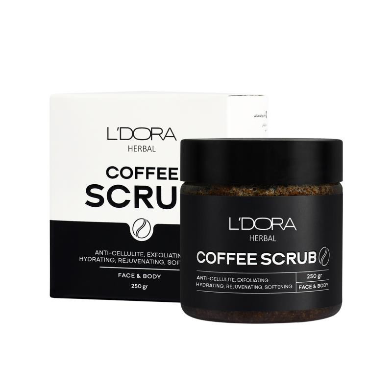 اسکراب قهوه صورت و بدن 250 گرمی FACE & BODY COFFEE SCRUB
