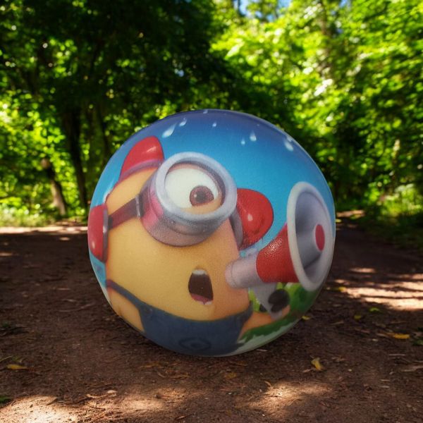 توپ بازی مدل  اسفنجی طرح مینیون کد 02 مجموعه 2 عددی