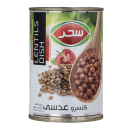 کنسرو عدسی سحر 410 گرم