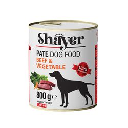 کنسرو غذای سگ شایر مدل Beef&amp;Vegetable وزن 800 گرم