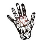 استیکر والتت مدل GAME HAND
