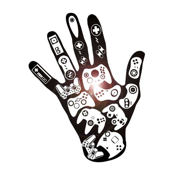 استیکر والتت مدل GAME HAND