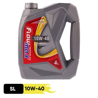 روغن موتور خودرو فلومکس مدل MEGATECH 10W40 ECO حجم 4 لیتر