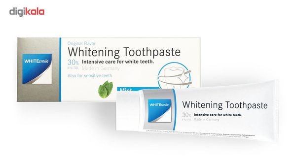 خمیر دندان سفید کننده وایت اسمایل مدل Whitening حجم 75میلی لیتر
