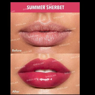 بالم لب براق براش دار مدل گلو ادیکت شیگلم Sheglam Glow Addict Lip Balm