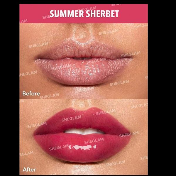 بالم لب براق براش دار مدل گلو ادیکت شیگلم Sheglam Glow Addict Lip Balm