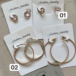گوشواره حلقه ای (پک دو عددی) پارت دوم