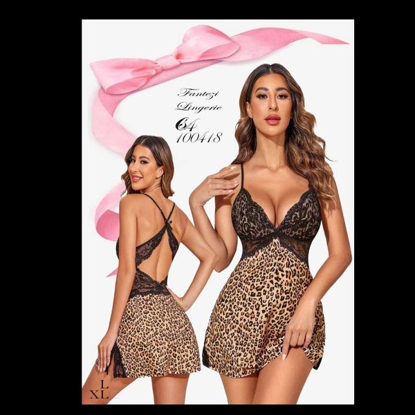 لباس خواب جذاب پشت ضربدری کد : 100418