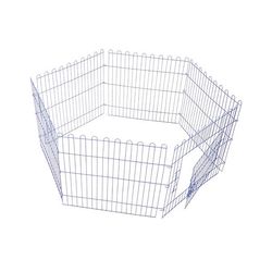 پارک سگ استیل ۶تکه ارتفاع ۱۰۰سانتیمتر