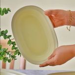 تابه بیضی زرد