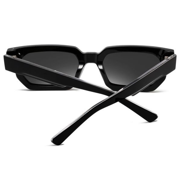 عینک آفتابی مستطیلی آلبرت وگ مدل S32129C1 Acetate Avantgarde Visionary