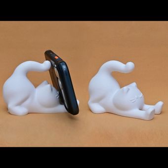 نگهدارنده موبایل گربه تنبل