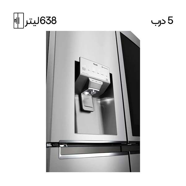 یخچال فریزر ساید ال جی مدل x945