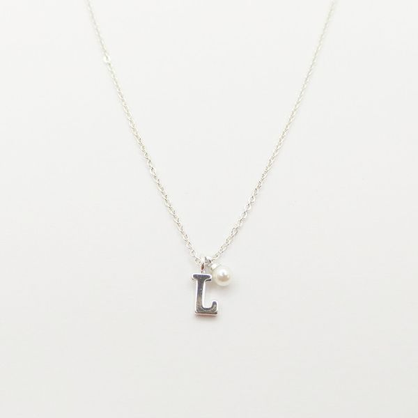 گردنبند زنانه آی ام مدل حرفL