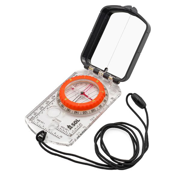 قطب نما نقشه سول مدل sighting compass with mirror کد F2022