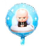 بادکنک فویلی طرح بچه رئیس گرد مدل a20