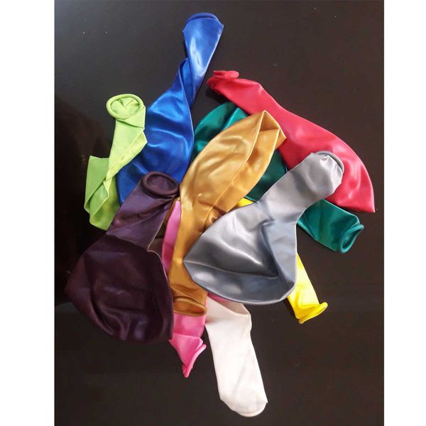 بادکنک طرح رنگی مجموعه 10 عددی