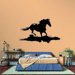 استیکر مدل چوبی طرح اسب کد S64