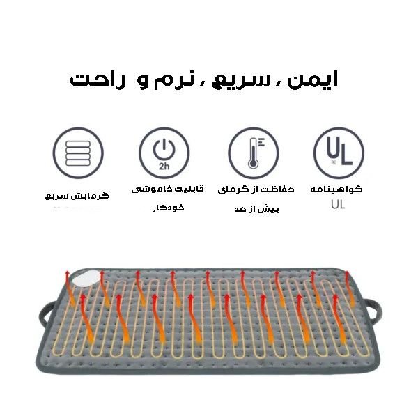 تشکچه برقی مدل D3060