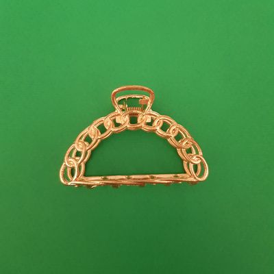 کلیپس مو زنانه مدل نیم دایره زنجیری