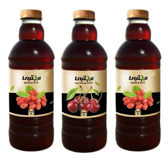 نوشیدنی زرشک و آلبالو مجتبی - 1000 میلی لیتر
