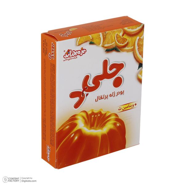 پودر ژله دراژه  میکس - 100 گرم بسته 12 عددی
